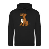 Unisex Hoodie Boxer Boxi Comic