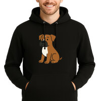 Unisex Hoodie Boxer Boxi Comic