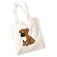 Jutebeutel Boxer Boxi Comic 10 Liter