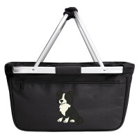 Einkaufskorb faltbar Border Collie Border Comic 20 Liter...