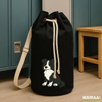 Seesack Border Collie Border Comic 20 Liter Black