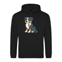 Unisex Hoodie Australian Shepherd Aussie Comic