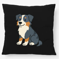 Kissen Australian Shepherd Aussie Comic 40x40cm