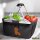Einkaufskorb faltbar Kurzhaar Dackel Dachshund Comic 20 Liter Black