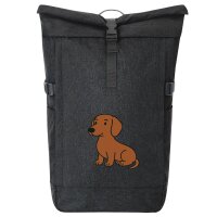 Kurierrucksack Kurzhaar Dackel Dachshund Comic 30-44...