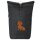 Kurierrucksack Kurzhaar Dackel Dachshund Comic 30-44 Liter Black Melange