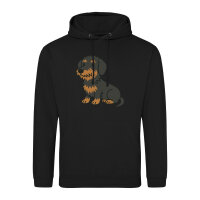 Unisex Hoodie Rauhaar Dackel Sausage Dog Comic