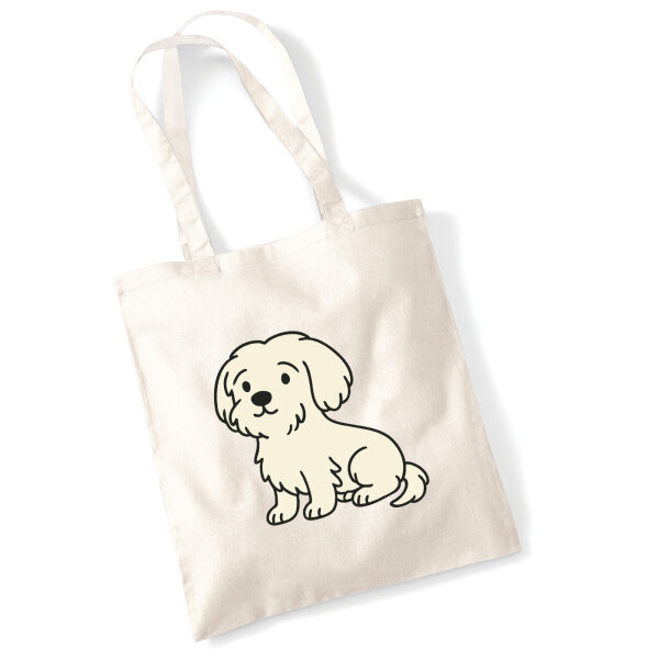 Jutebeutel Malteser Malti Comic 10 Liter