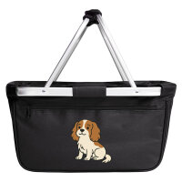 Einkaufskorb faltbar Cavalier King Charles Spaniel Cavie...