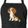 Schürze Beagle Comic Beagie mit Taschen
