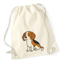 Turnbeutel Beagle Comic Beagie 12 Liter