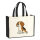 Jutetasche Beagle Comic Beagie 21 Liter Black