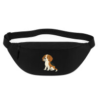 Bauchtasche Beagle Comic Beagie 2,5 Liter Black