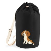 Seesack Beagle Comic Beagie 20 Liter Black