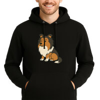 Unisex Hoodie Shetland Sheepdog Comic Sheltie
