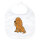 Baby Lätzchen Cocker Spaniel Comic Cockie Klettverschluss