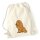 Turnbeutel Cocker Spaniel Comic Cockie 12 Liter