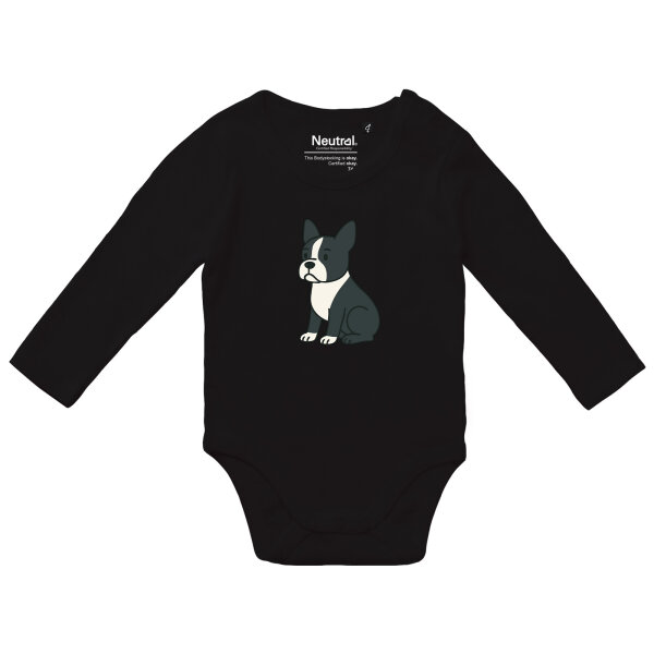 Baby Body Boston Terrier Comic Bostonie