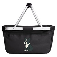 Einkaufskorb faltbar Boston Terrier Comic Bostonie 20...
