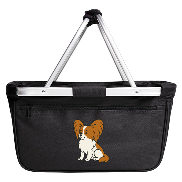 Einkaufskorb faltbar Papillon Comic Papi 20 Liter Black