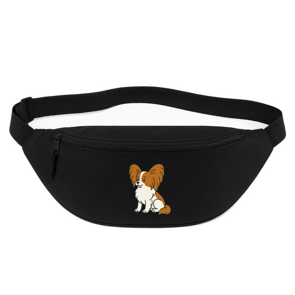 Bauchtasche Papillon Comic Papi 2,5 Liter Black