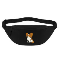 Bauchtasche Papillon Comic Papi 2,5 Liter Black