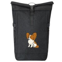 Kurierrucksack Papillon Comic Papi 30-44 Liter Black Melange