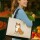 Jutetasche Akita Inu Comic Akita 21 Liter Black