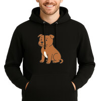 Unisex Hoodie Staffordshire Bullterrier Comic Staffi