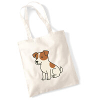 Jutebeutel Jack Russell Terrier Comic Jacky 10 Liter