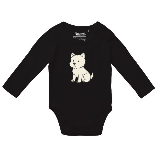 Baby Body West Highland White Terrier Comic Westie