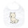 Baby Lätzchen West Highland White Terrier Comic Westie Klettverschluss