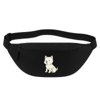 Bauchtasche West Highland White Terrier Comic Westie 2,5...