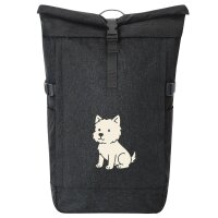 Kurierrucksack West Highland White Terrier Comic Westie...