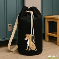 Seesack Whippet Comic Whippi 20 Liter Black