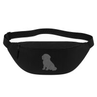 Bauchtasche Neufundländer Comic Neufi 2,5 Liter Black
