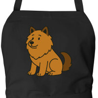Sch&uuml;rze Eurasier Comic Euri mit Taschen