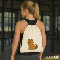 Turnbeutel Eurasier Comic Euri 12 Liter