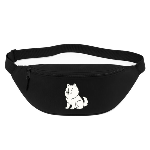 Bauchtasche Samojede Comic Samo 2,5 Liter Black