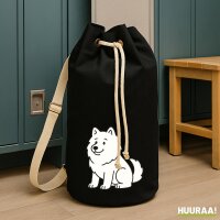Seesack Samojede Comic Samo 20 Liter Black