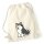 Turnbeutel Alaskan Malamute Comic Mali 12 Liter
