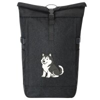 Kurierrucksack Alaskan Malamute Comic Mali 30-44 Liter...
