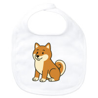 Baby L&auml;tzchen Shiba Inu Comic Shibi Klettverschluss