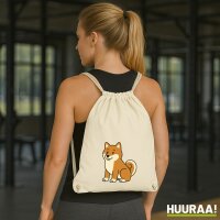 Turnbeutel Shiba Inu Comic Shibi 12 Liter