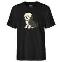 Herren T-Shirt Tibet Terrier Comic Tibi
