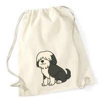 Turnbeutel Tibet Terrier Comic Tibi 12 Liter