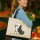 Jutetasche Tibet Terrier Comic Tibi 21 Liter Black