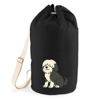 Seesack Tibet Terrier Comic Tibi 20 Liter Black