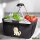 Einkaufskorb faltbar Lhasa Apso Comic Lhasie 20 Liter Black