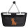 Einkaufskorb faltbar Rhodesian Ridgeback Comic Ridgey 20 Liter Black